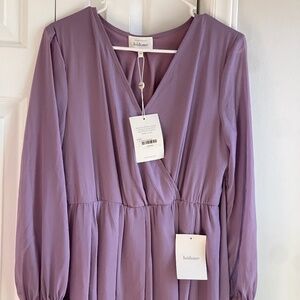 Bohme Veronica Maxi Dress in Lilac